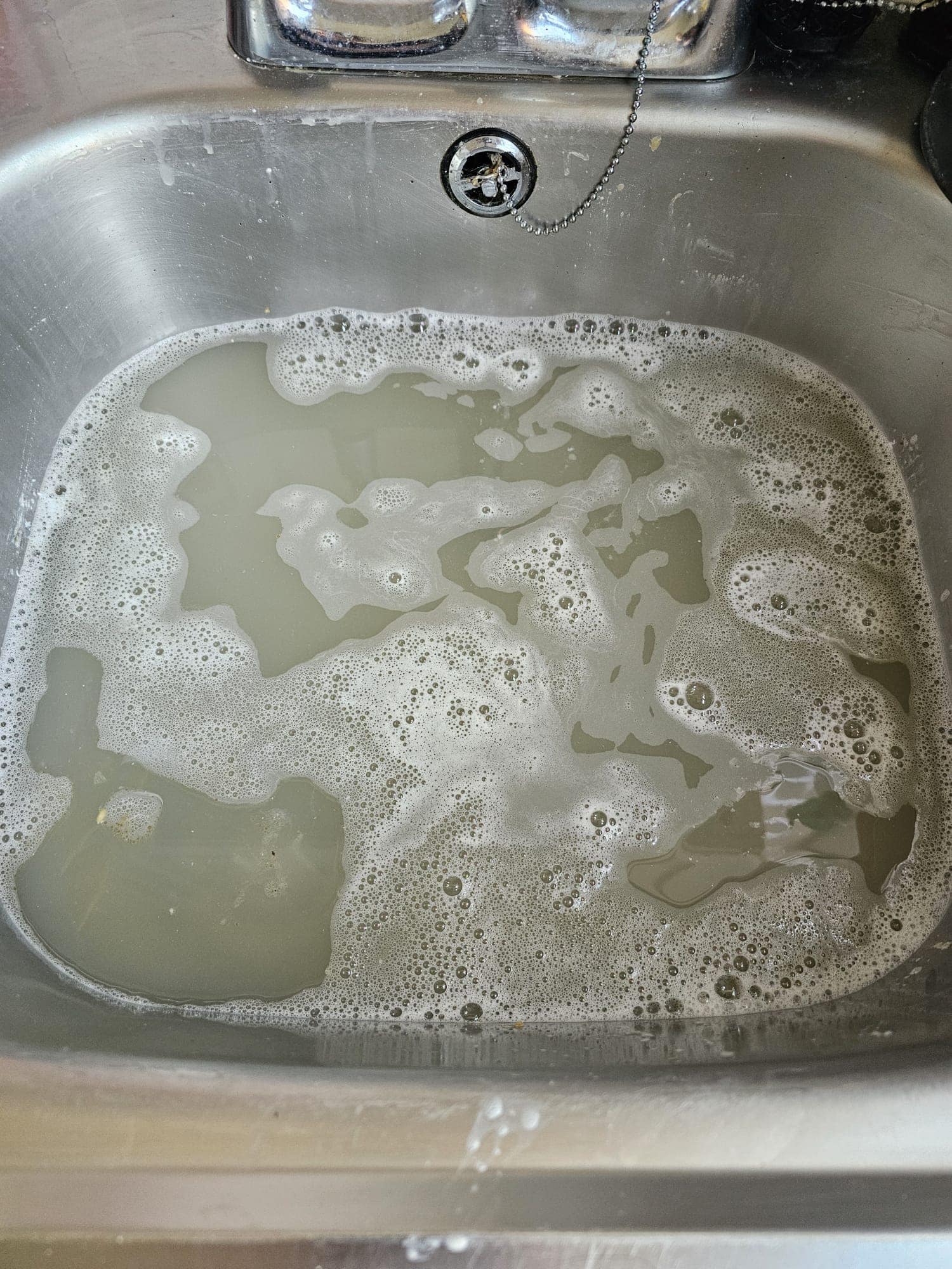 Blocked sink emergency plumbing repair