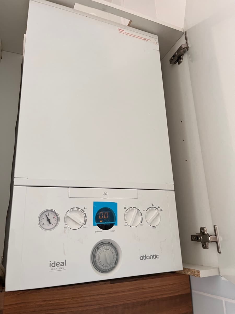 Ideal Atlantic 30 combi boiler installation